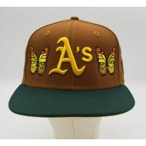 Lord FUBU 59Fifty Oakland A's Cap EWDIL Fitted 7 1/4 40 Year Anniversary 1 of 6